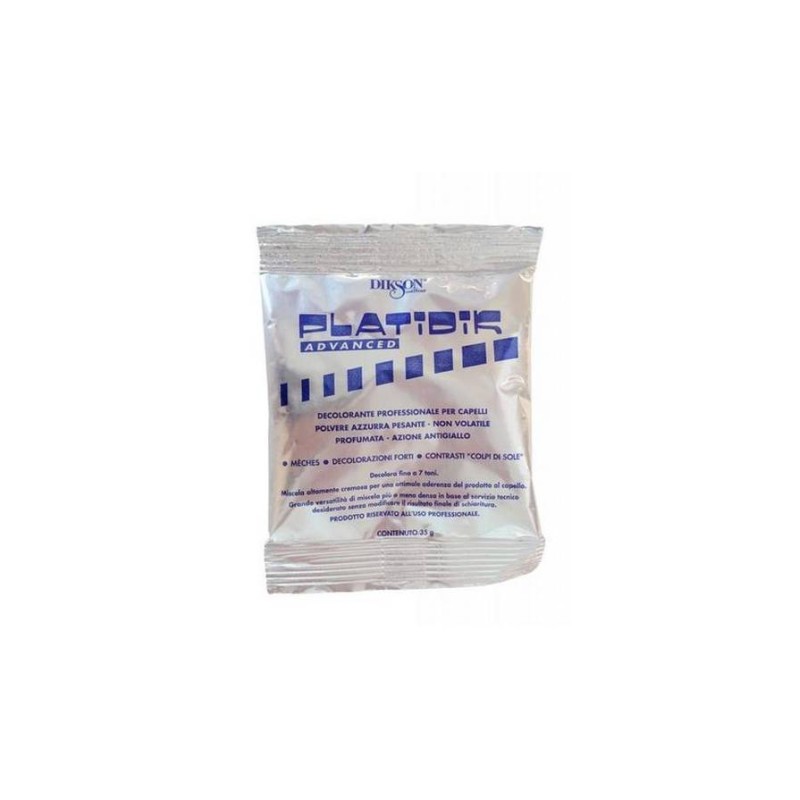 Polvere decolorante blue monodose 35 gr Platidik Advanced DIKSON