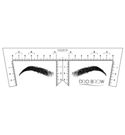 ProBrow Ruler Henna Color Nails&Beauty 10 pz