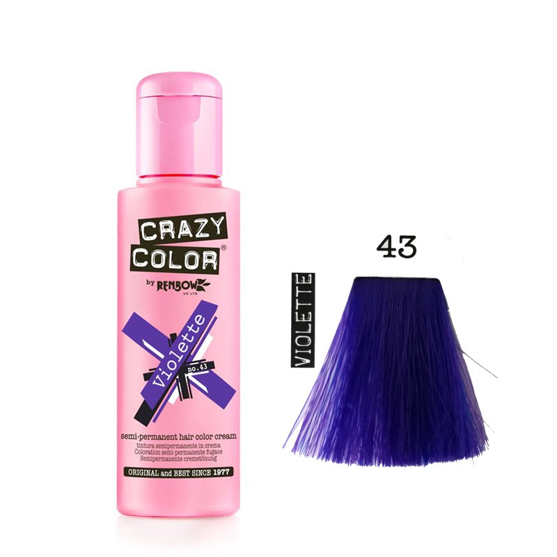 Crazy Color 43 Violette 100 ml