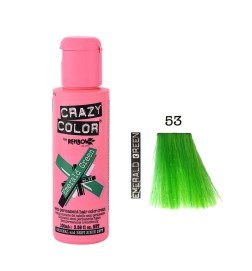 Crazy Color 53 Emerald Green 100 ml