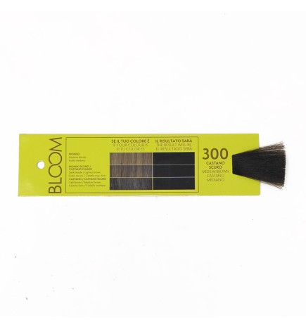 Tintura Bloom Crema Color 300 ammoniaca, PPD e Resorcina free