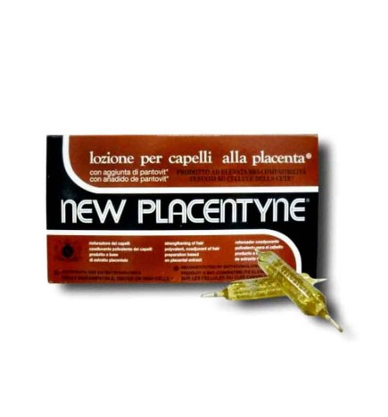 Lozione Rinforzante in Fiale alla Placenta New Placentyne 12pz
