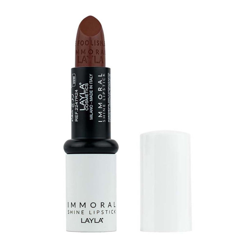 Rossetto Immoral Shine Lipstick n° 14 "BFF", LAYLA