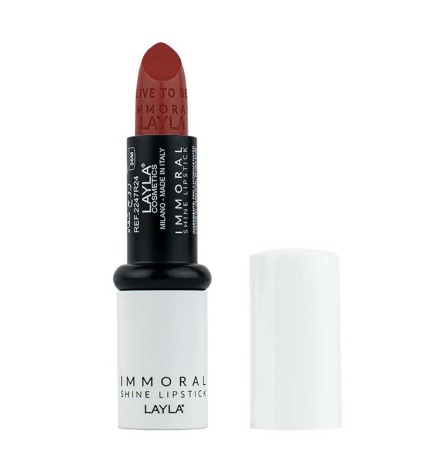 Rossetto IMMORAL SHINE LIPSTICK N.22 "Dirty Peach", LAYLA