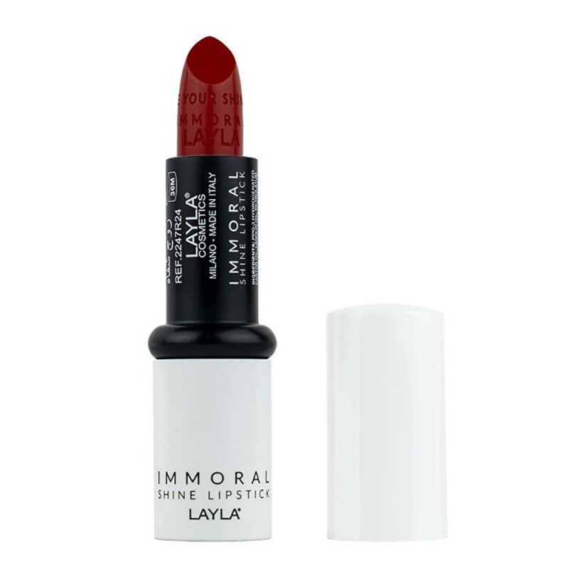 Rossetto Immoral Shine Lipstick n° 28 "Damage Me", LAYLA