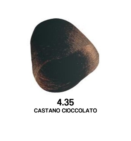 Tintura CDC 4.35 Castano Cioccolato con burro d'arancia e miele 100ml