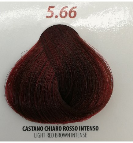 Tintura fast color 10 minuti 5.66 Castano Chiaro Rosso Intenso Wind da 100 ml