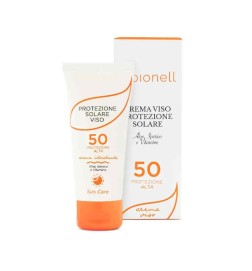 Crema viso protezione solare 50 con Aloe Iperico e Vitamine 50 ml BIONELL